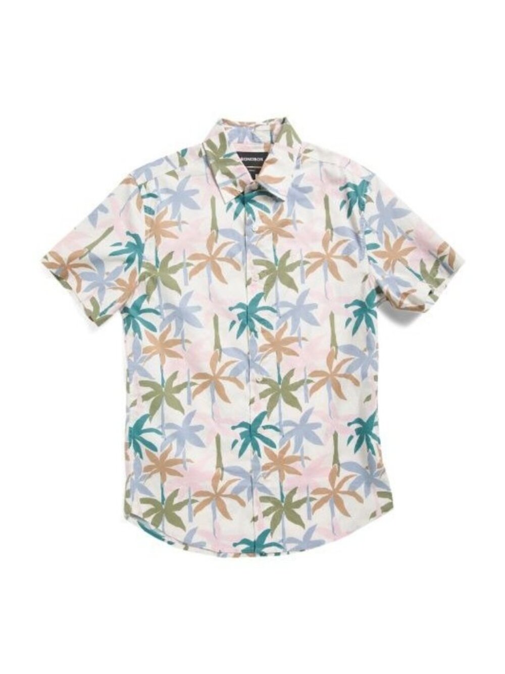 Bonobos Mens Tropical Floral Short Sleeve Button Front Woven Shirt Sz M NEW